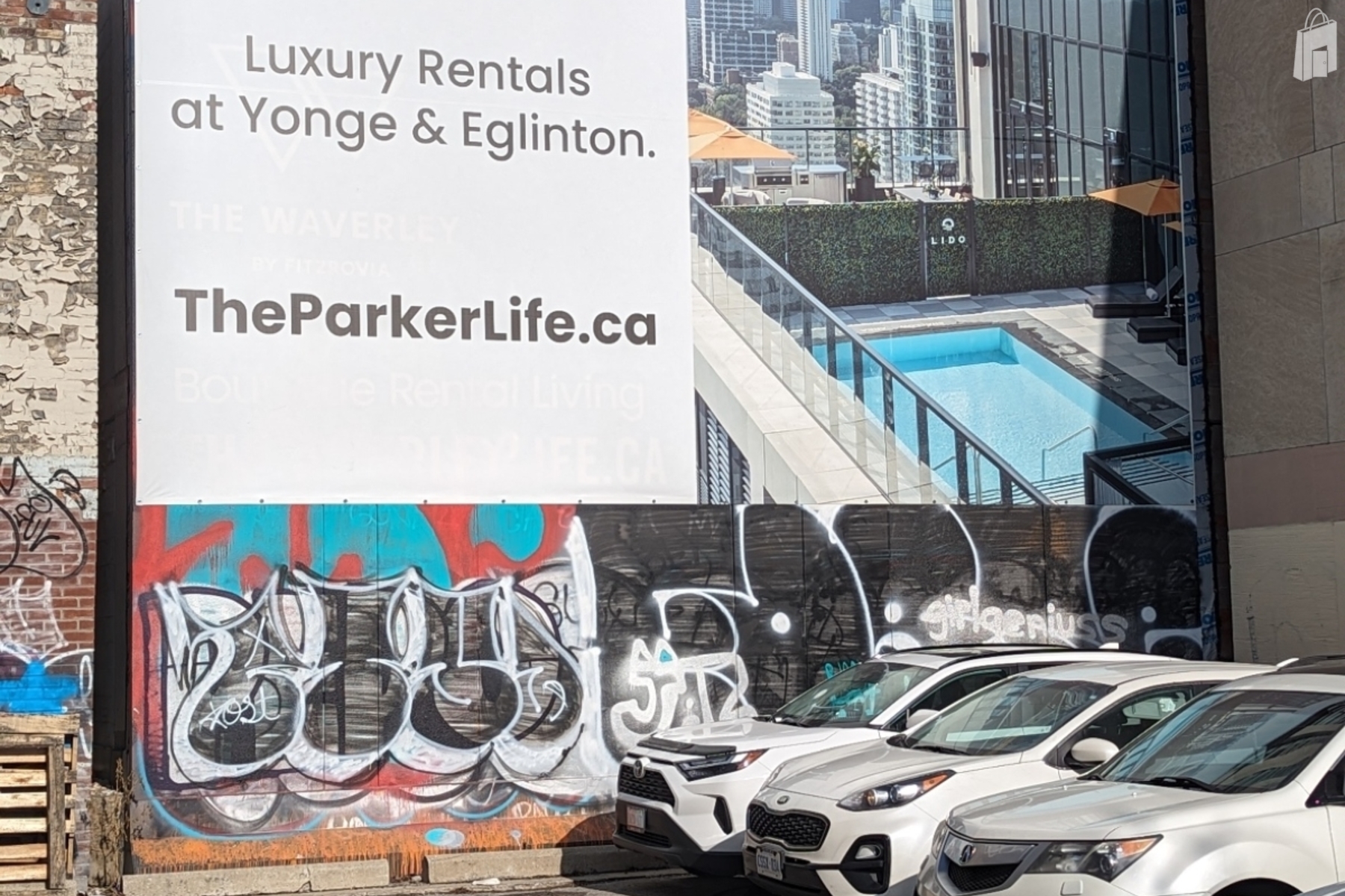 Wall Mural Opportunity at College Street and Spadina Avenue