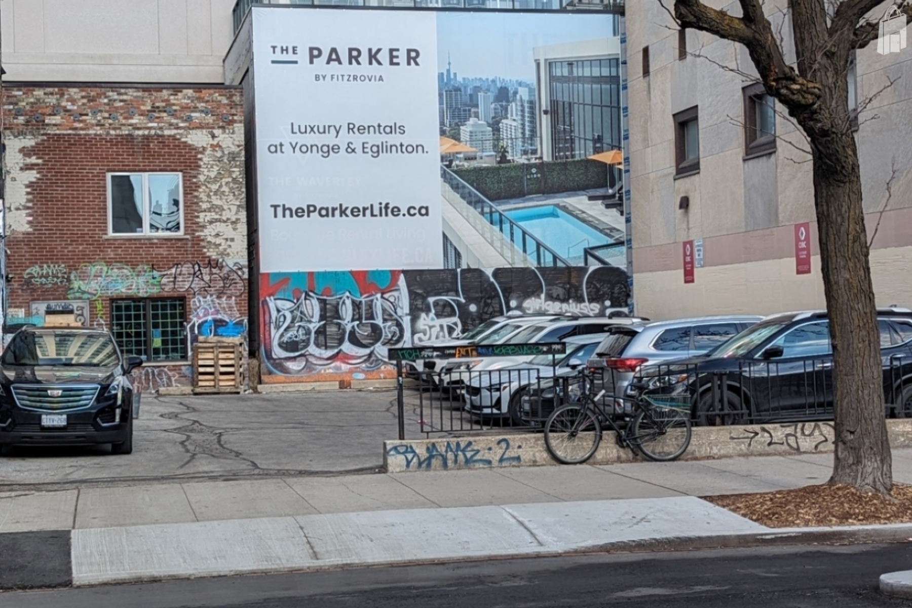 Wall Mural Opportunity at College Street and Spadina Avenue