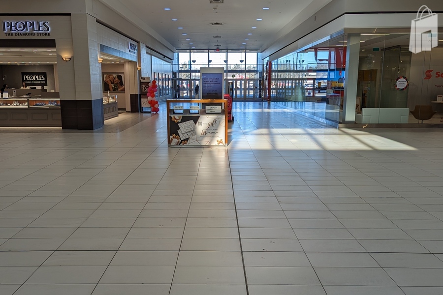 Be Seen at the Front Entrance of the Mall