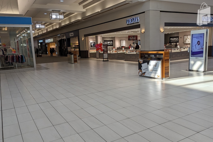 Be Seen at the Front Entrance of the Mall