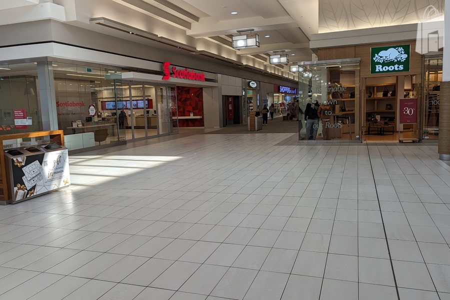 Be Seen at the Front Entrance of the Mall