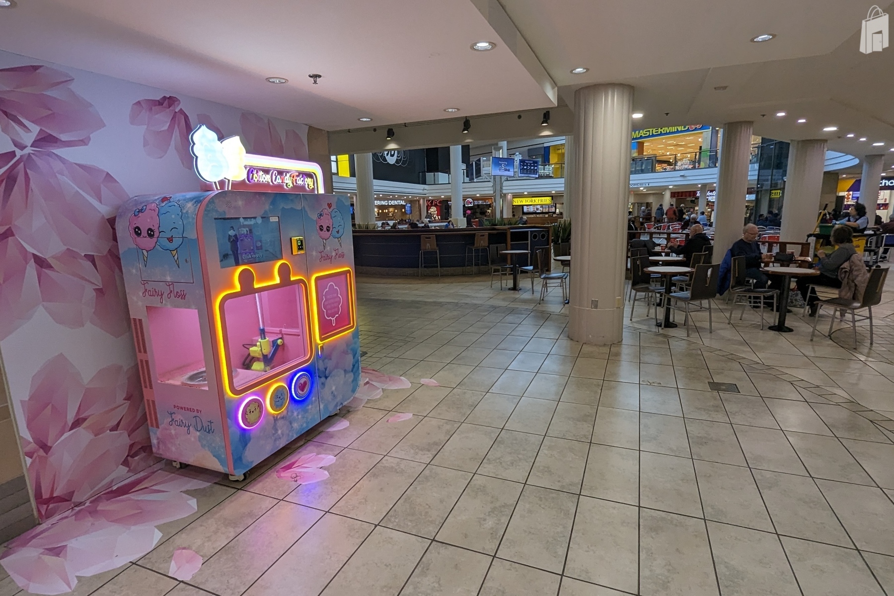 Welcome to an exciting opportunity to bring your vending machine space to life in the bustling Pickering Town Centre Food Court.