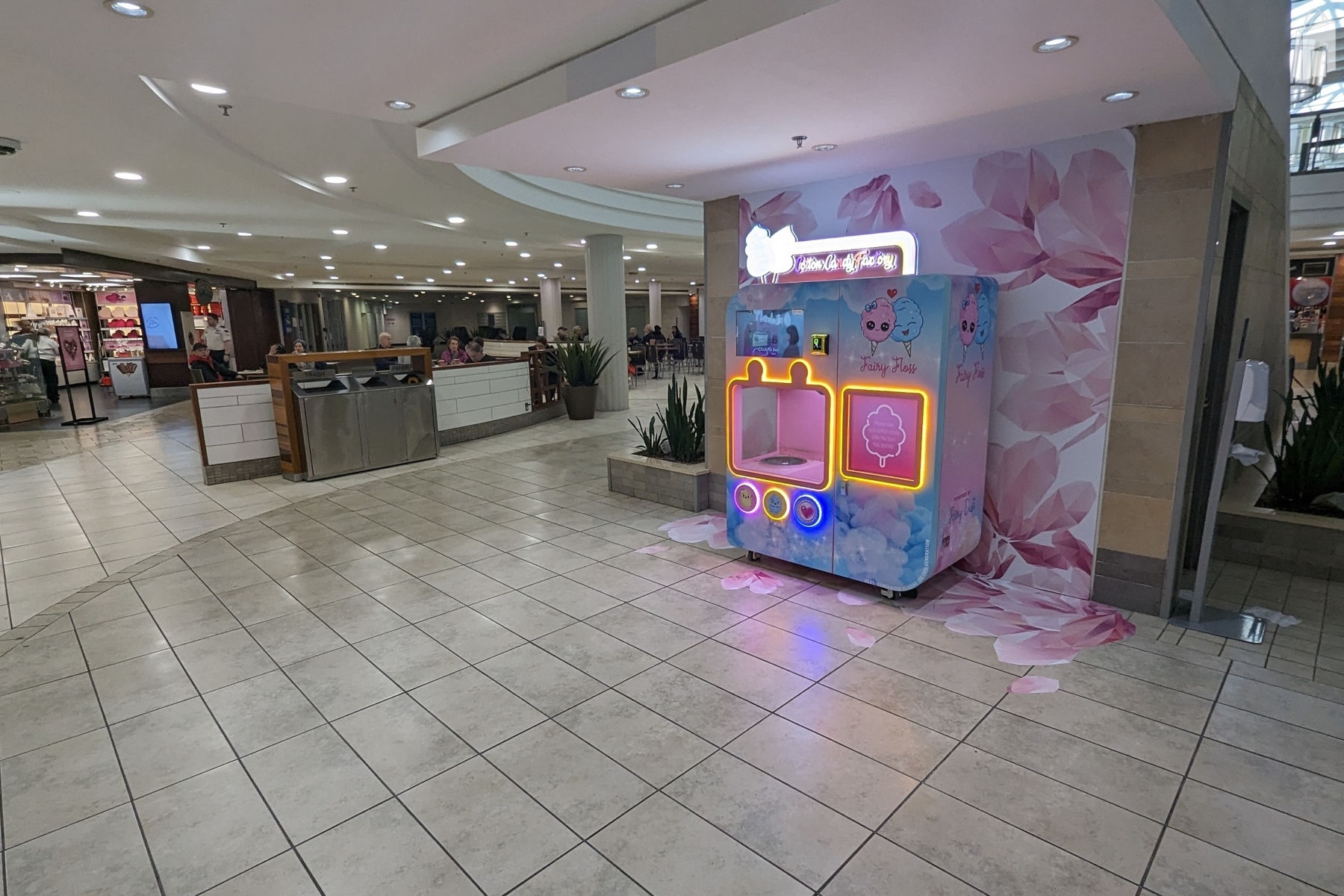 Welcome to an exciting opportunity to bring your vending machine space to life in the bustling Pickering Town Centre Food Court.
