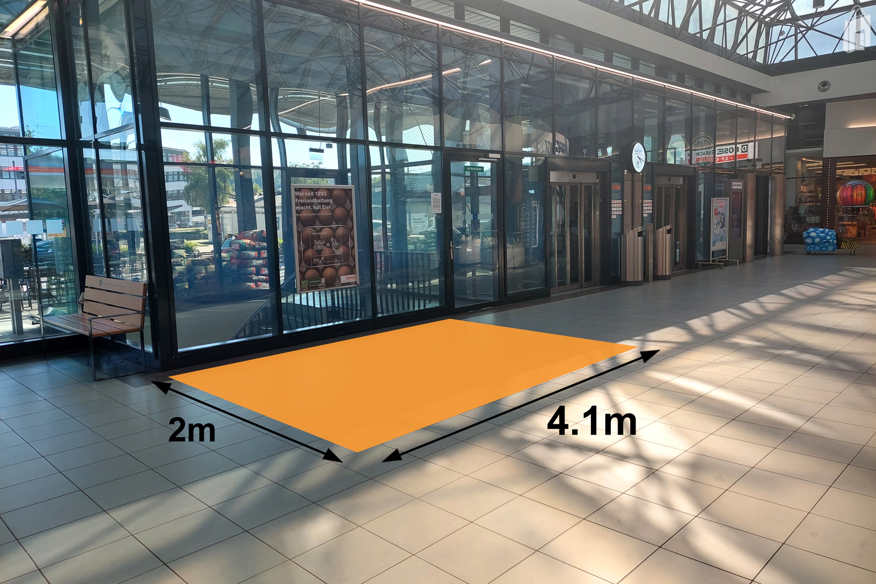 Center Dielsdorf | Platz 2 beim Lift