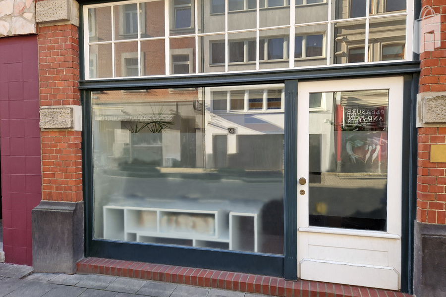 Fensterfront Eingang