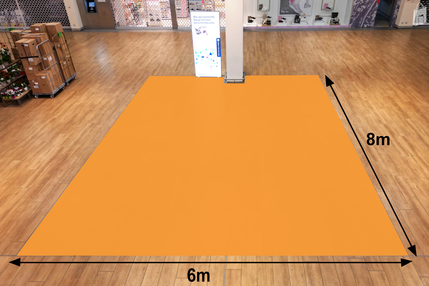 Promotionsfläche Haag Center