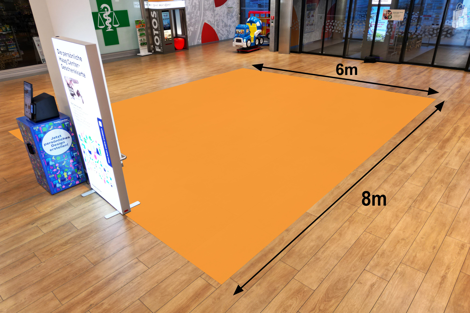 Promotionsfläche Haag Center