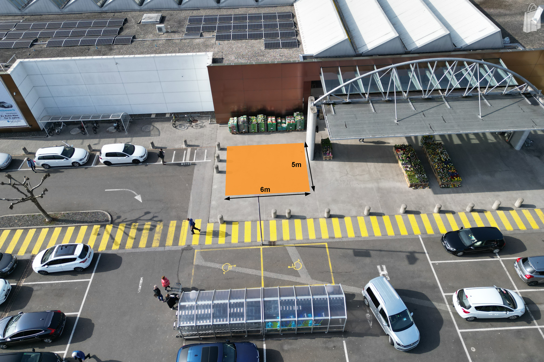 Outdoor Fläche Haag Center