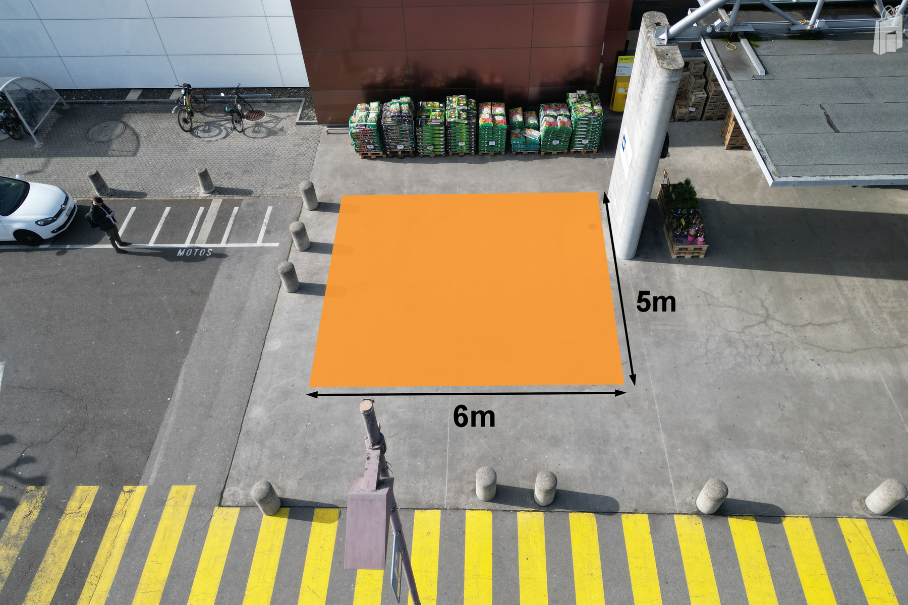 Outdoor Fläche Haag Center