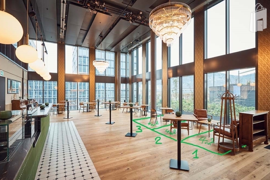 Stands à louer : 3x zones de 4m2