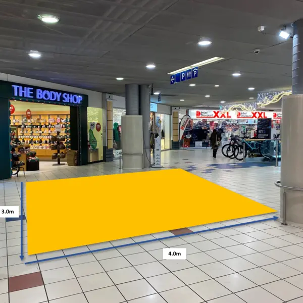 EKZ Léman Centre - rez - espace Escalator