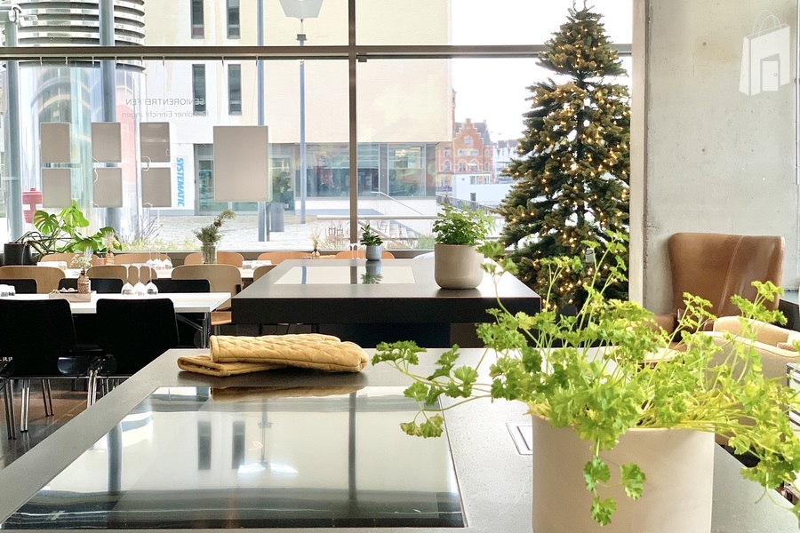 Showküche offen_Kundenevents Kochevents_Location im KRANHAUS NORD