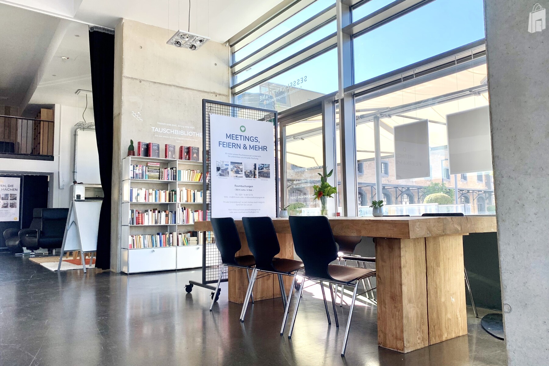 MIttelfläche_Interieur_Location im KRANHAUS NORD