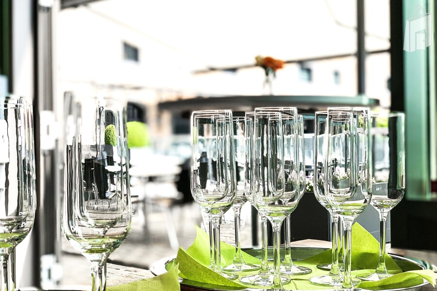 Sektempfang_Kundenevents_VIP Kunden_Location im KRANHAUS NORD