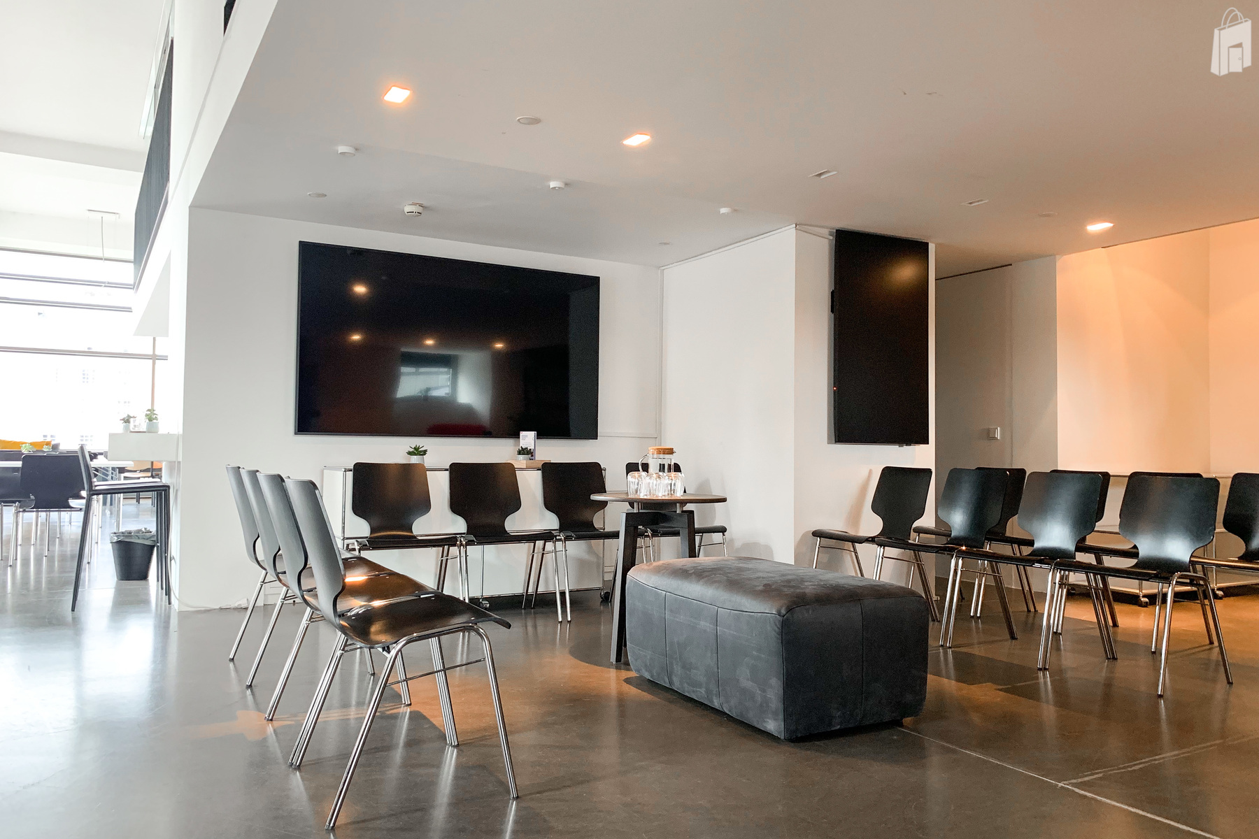 Beispiel Wartebereich_Kundenlounge_Location im KRANHAUS NORD