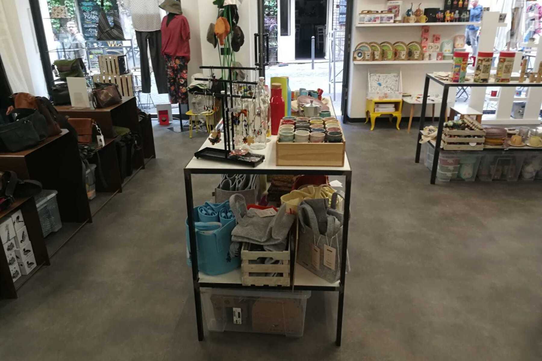 Shop interior