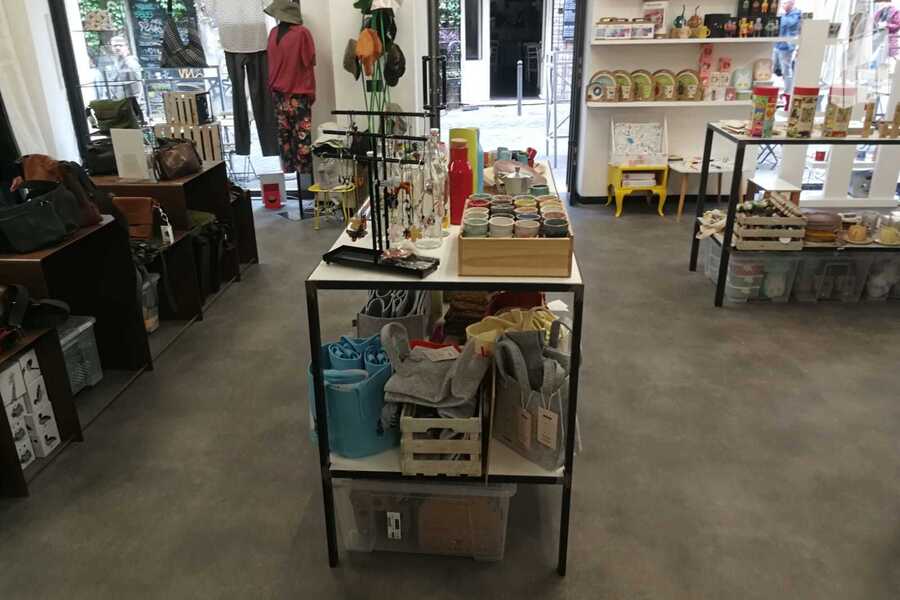 Shop interior