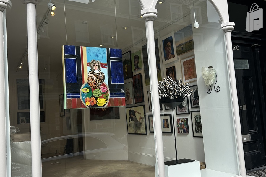 Outside shot of the gallery 