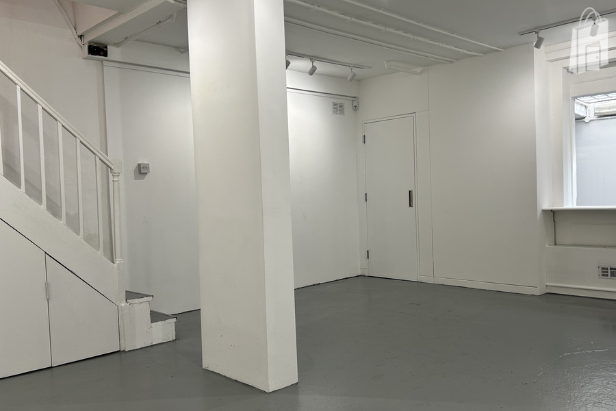 Lower ground floor view of the gallery 