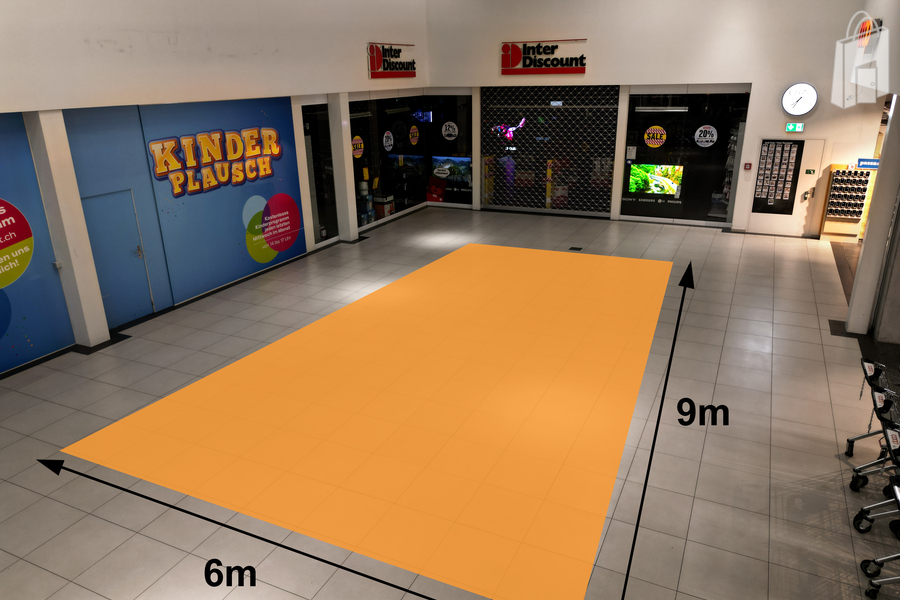 Promotionsfläche Thur Markt