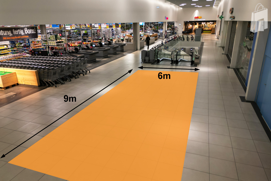 Promotionsfläche Thur Markt