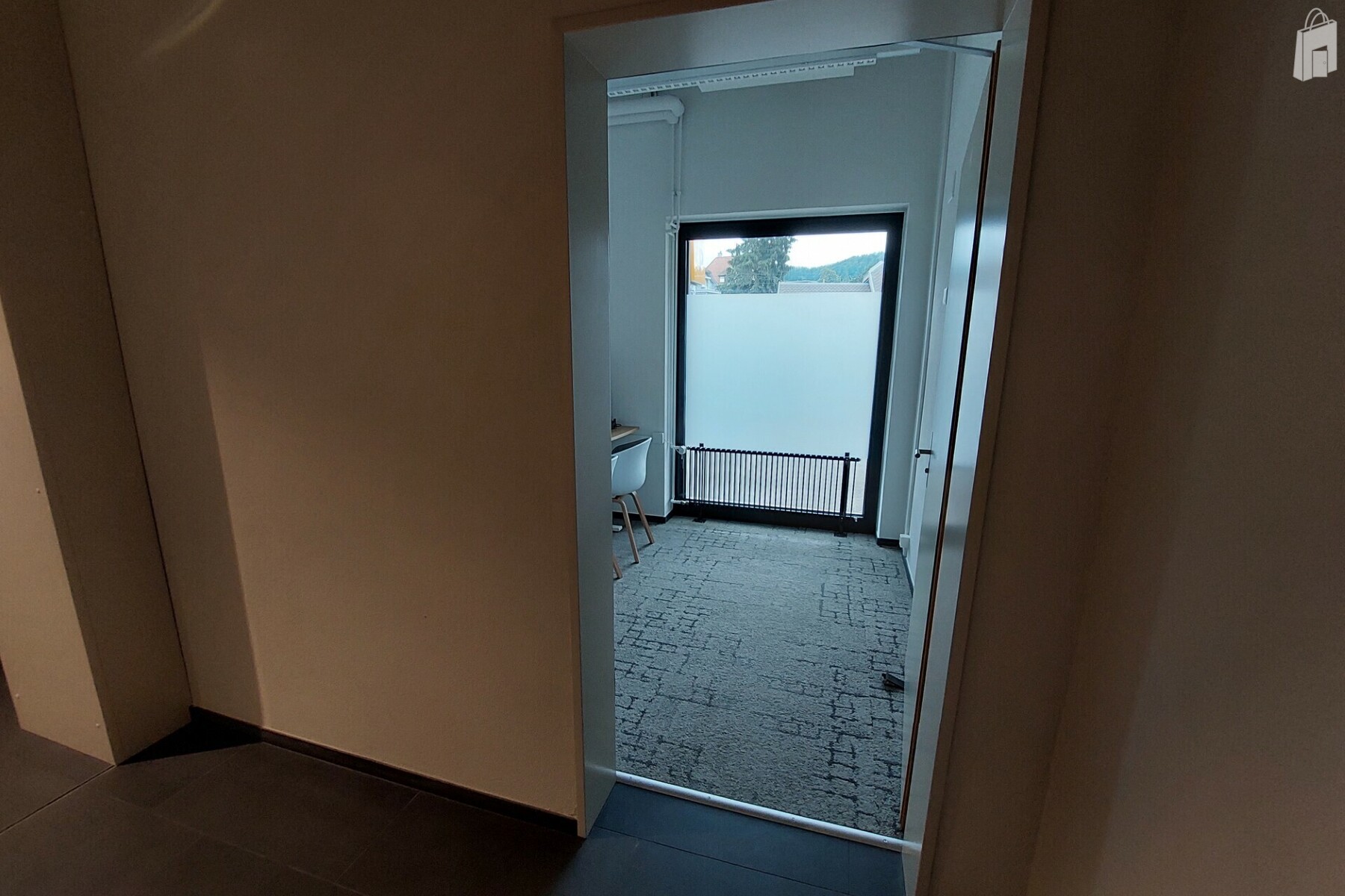 Aussenansicht, Beratungsbox Postfiliale Stäfa