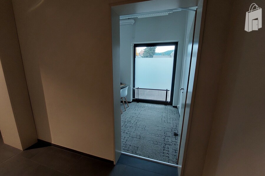 Aussenansicht, Beratungsbox Postfiliale Stäfa