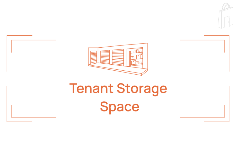 Tenant Storage Space at The Crossing Clarendon 
