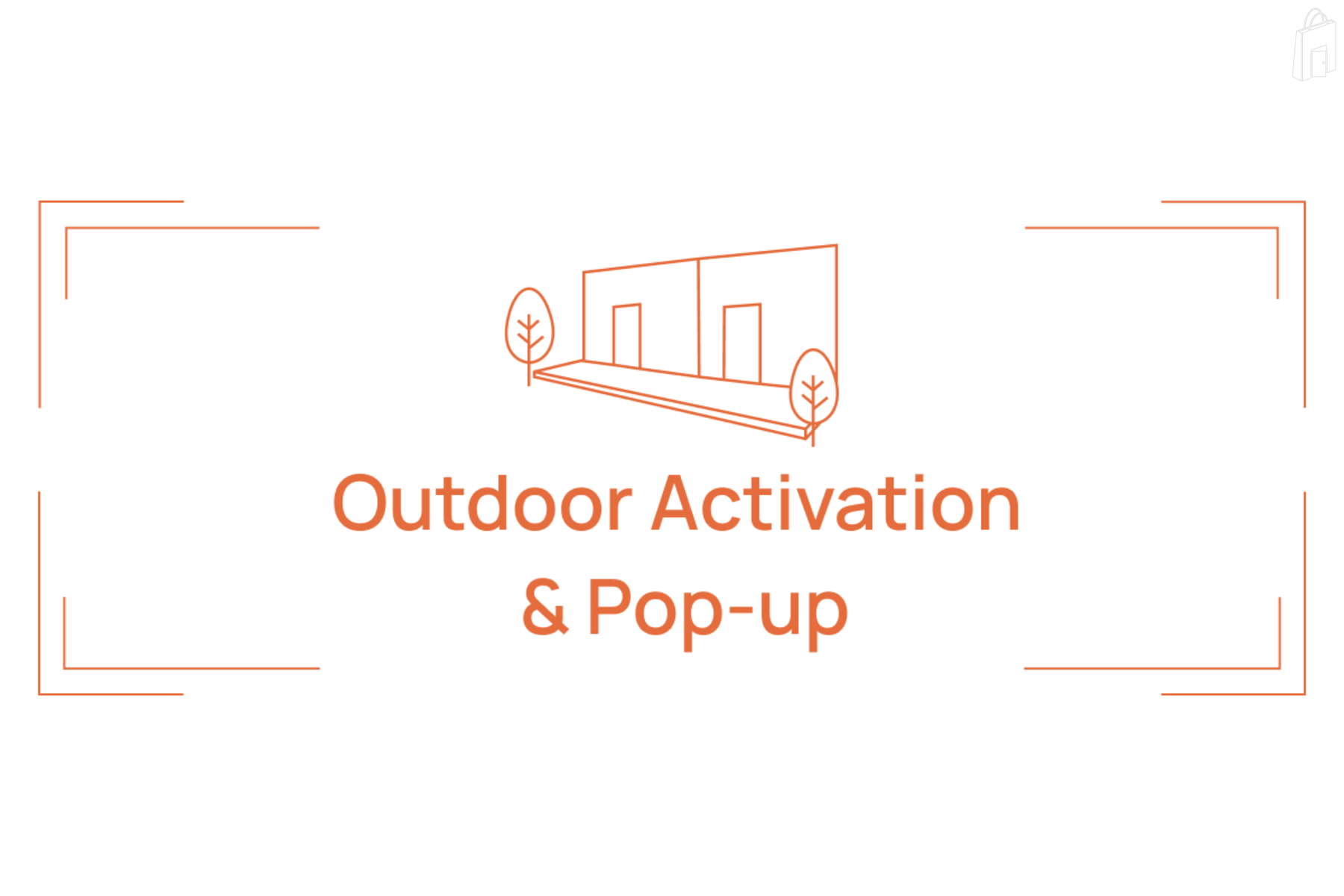 Outdoor Activation & Pop-up Space at Rockridge Center 
