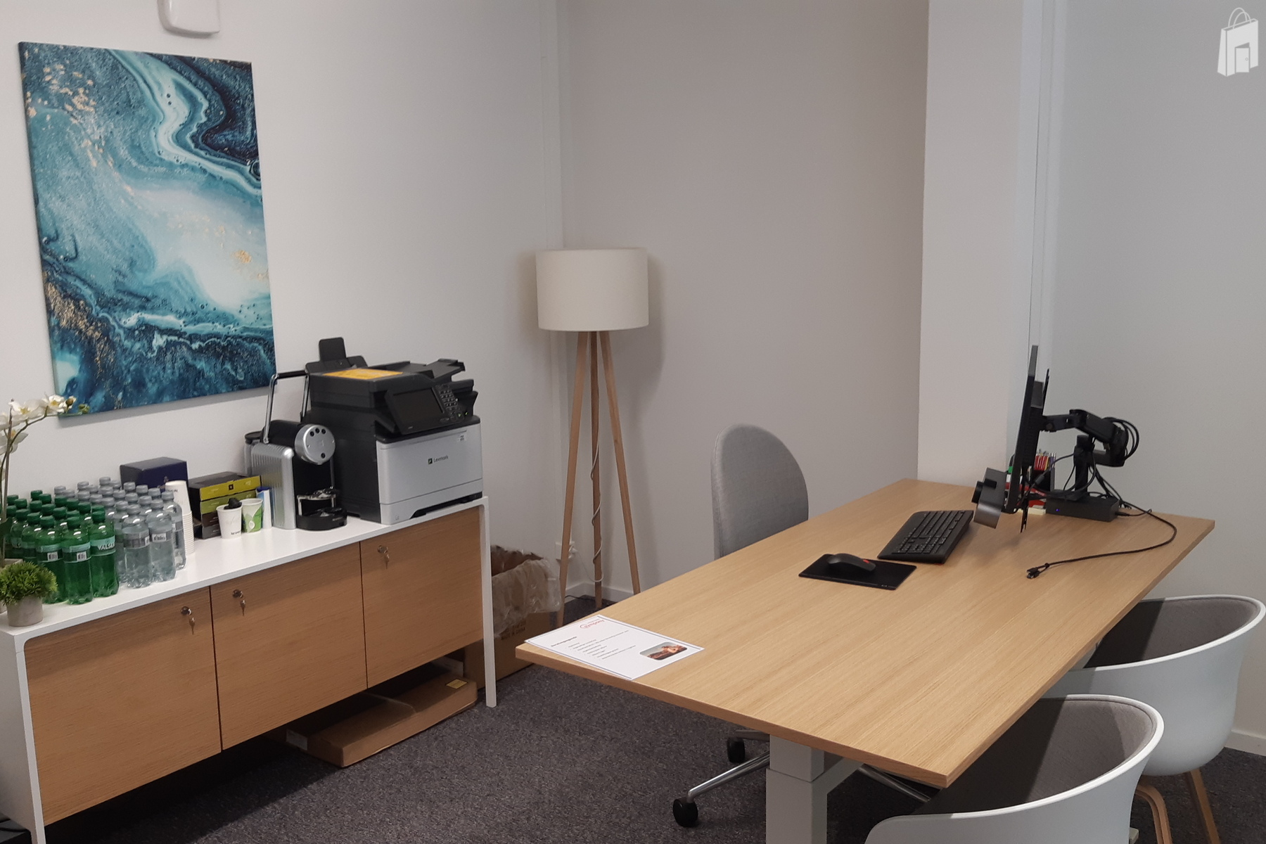 Innenansicht, Postfiliale Arlesheim