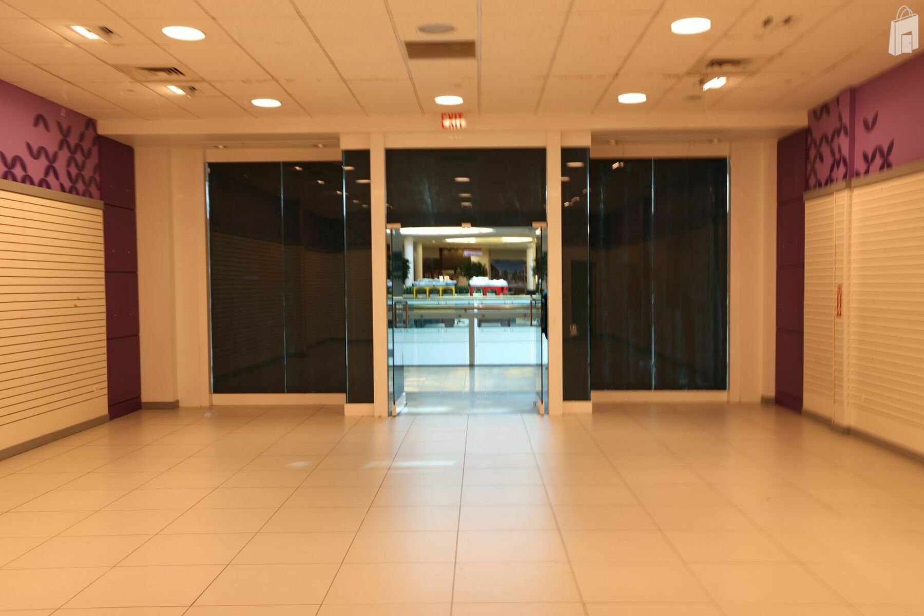 Inside view of front of Space