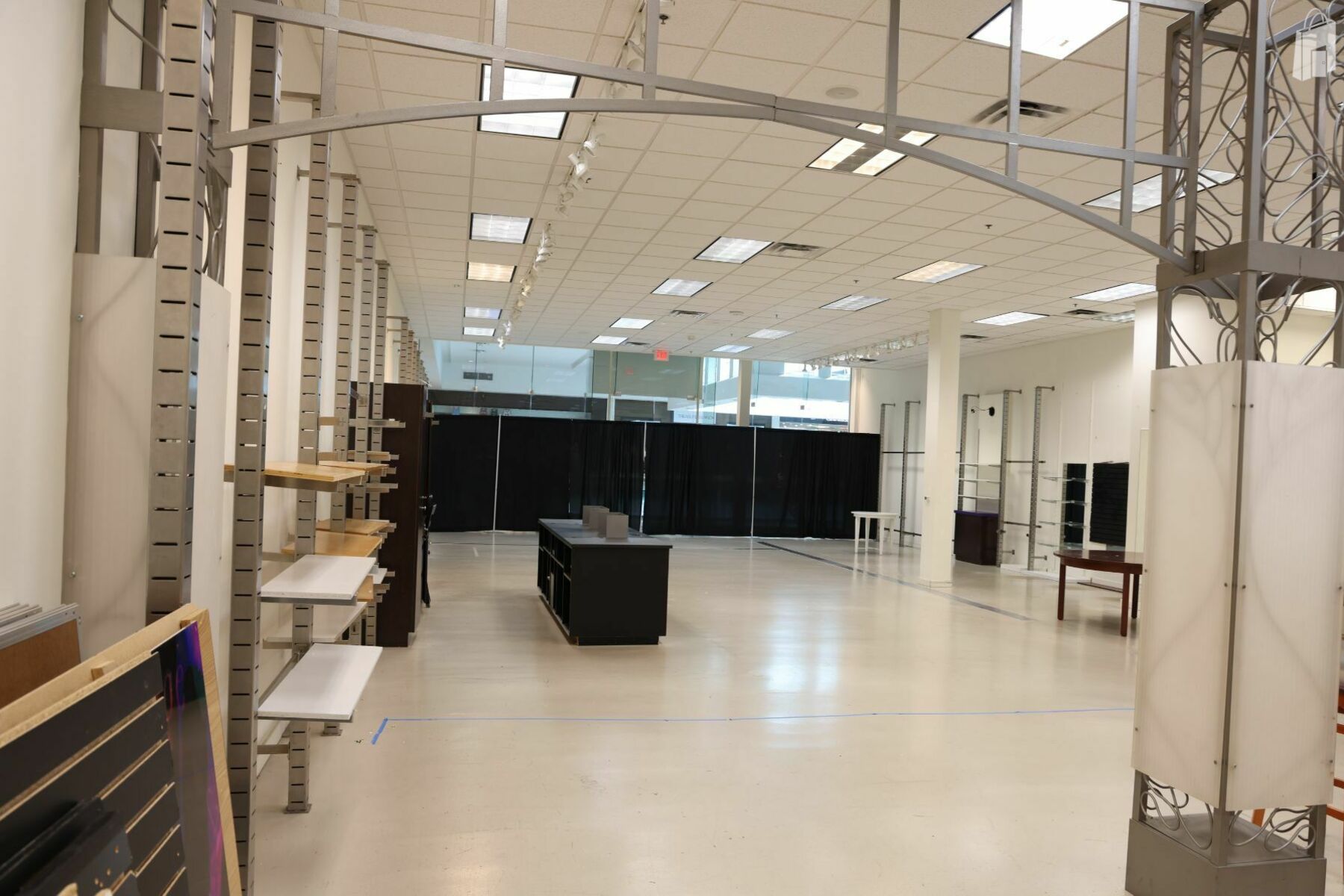 view from back of space