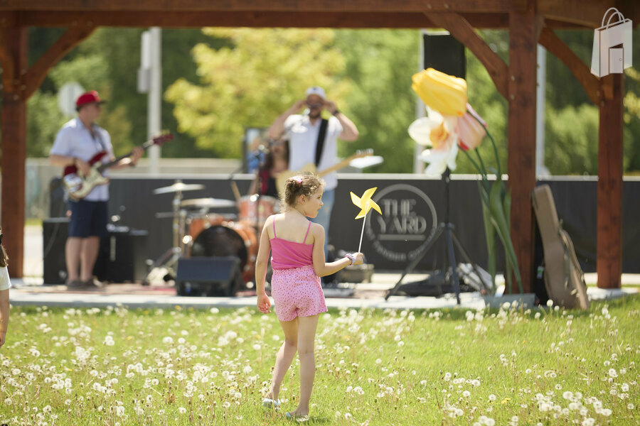 Pergola/staging area