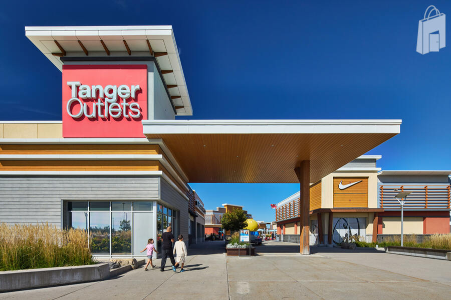 Located between Under Armour and Nike