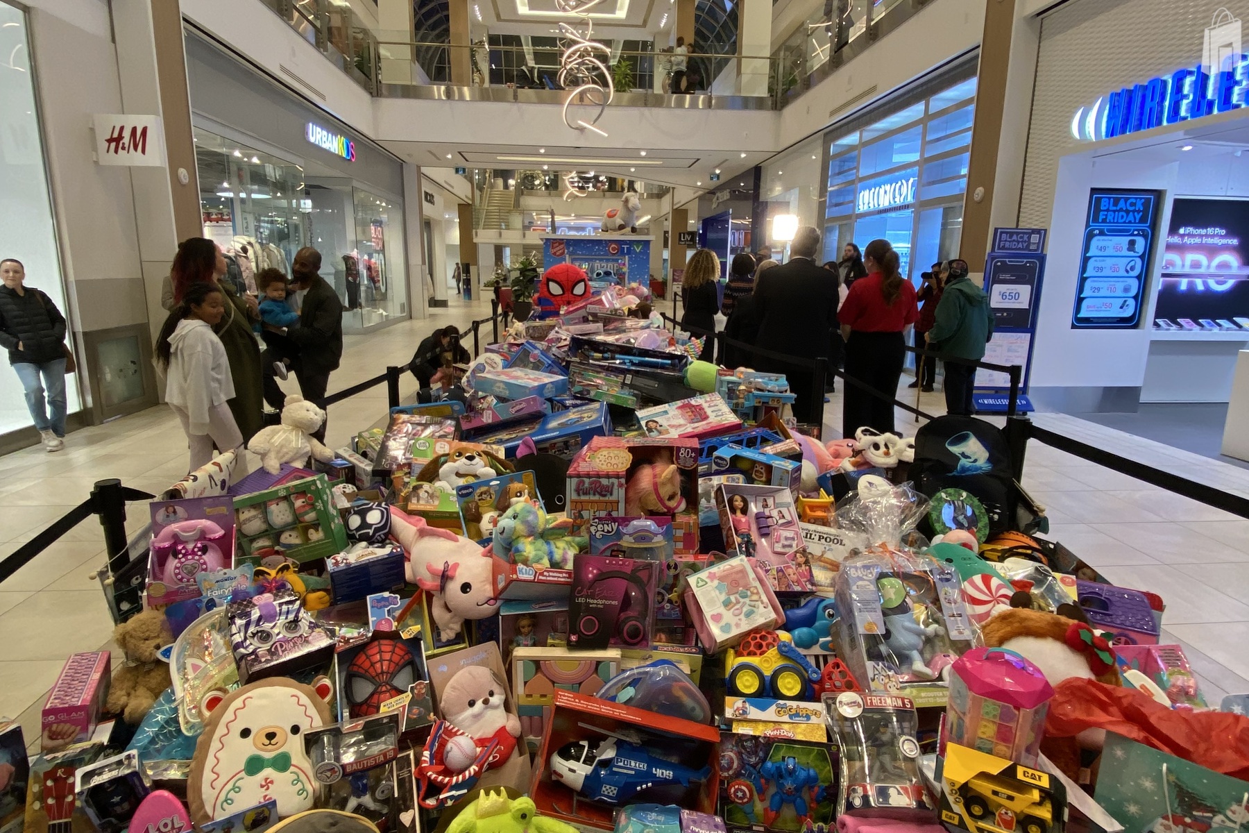 Mark's Work Warehouse Court - Toy Mountain Event