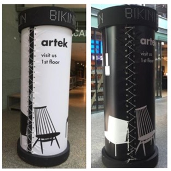 BIKINI BERLIN Litfass Säulen