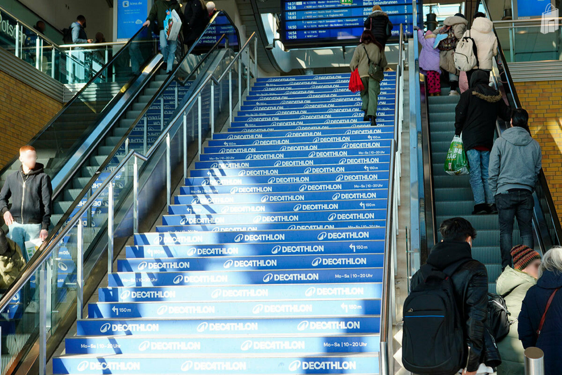 Bahnhofspassagen Potsdam Treppe Süd 19
