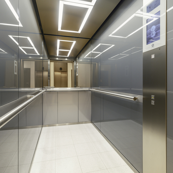 Alto Pont-Rouge, Lancy - Ecrans Ascenceur