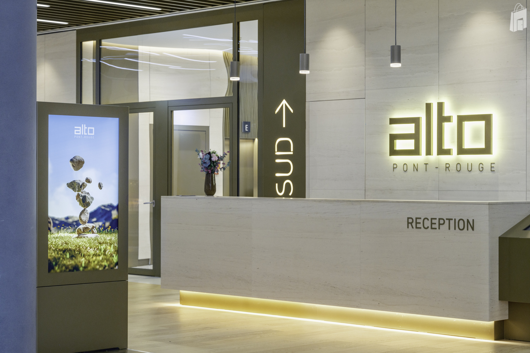 Ecrans Totem Accueil