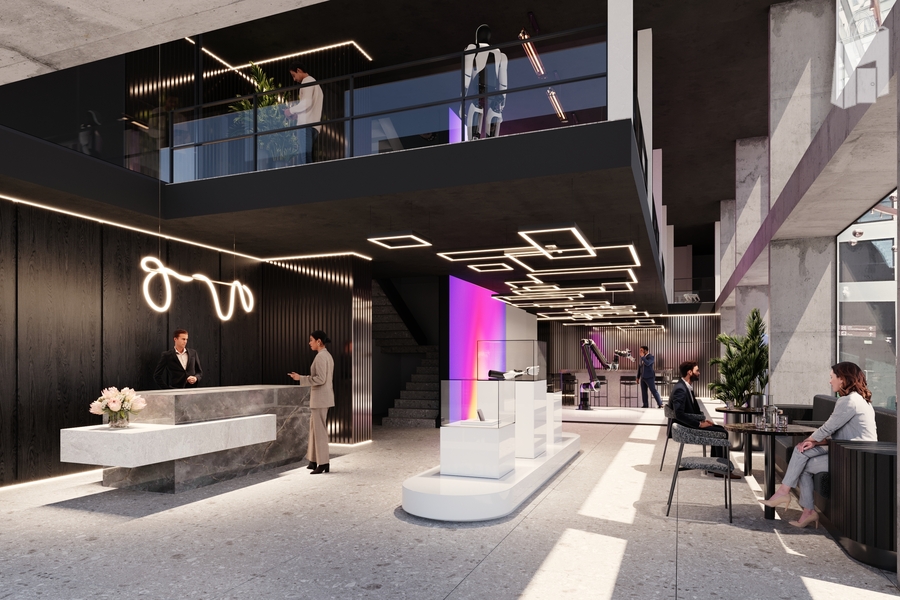 Visualisierung Erdgeschoss