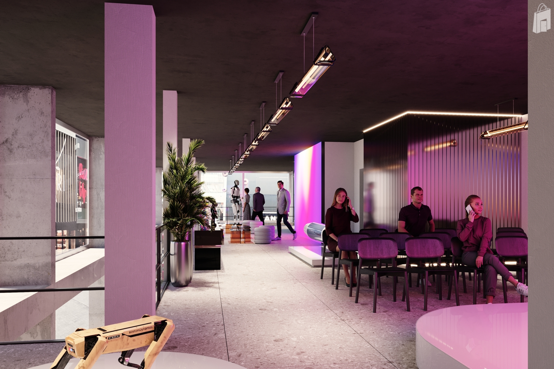 Visualisierung 1. Obergeschoss