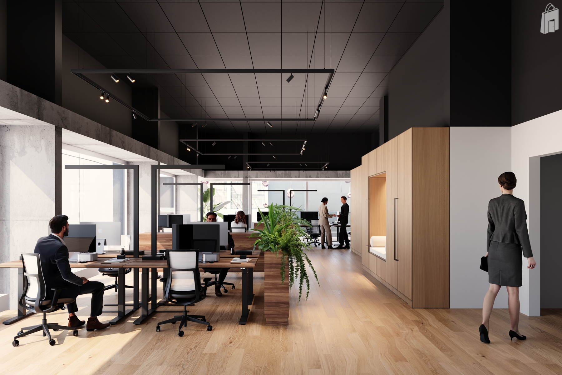 Visualisierung 2. Obergeschoss