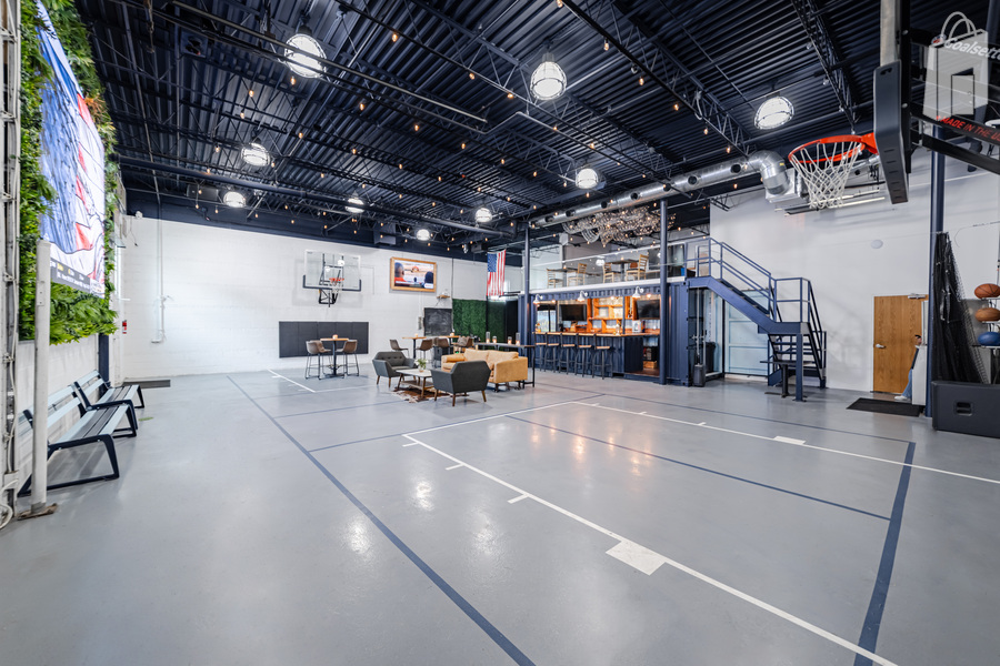 View of space from garage door 