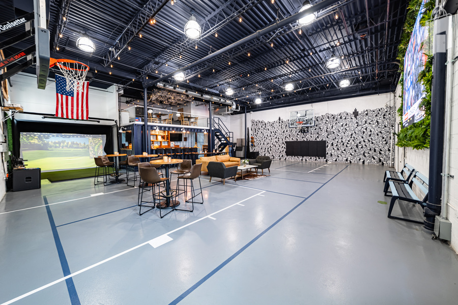 View of space from front door 