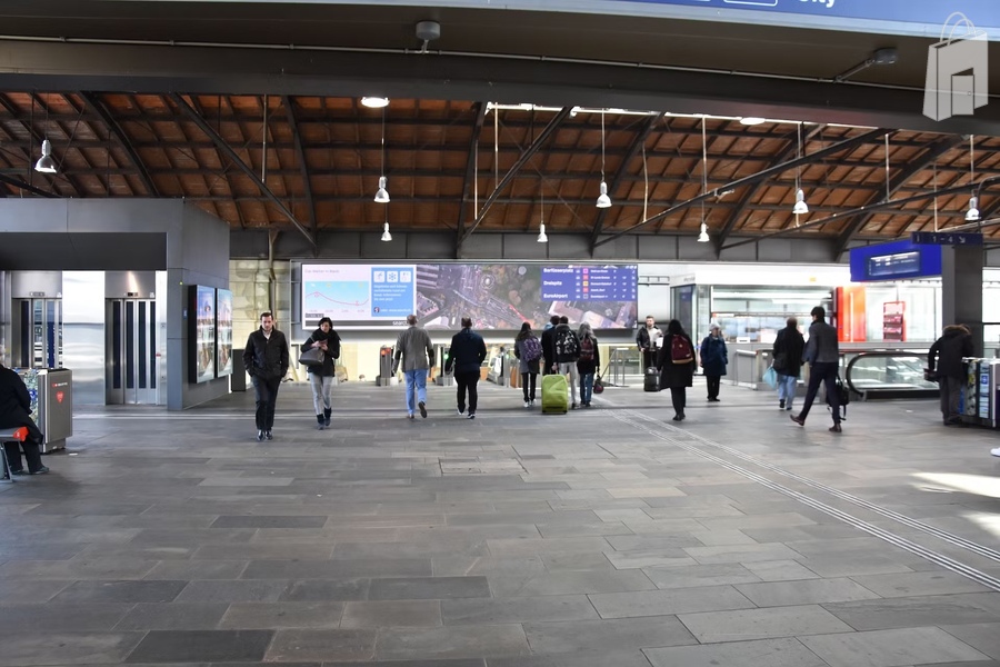 Verteilpunkte im Bahnhof Basel