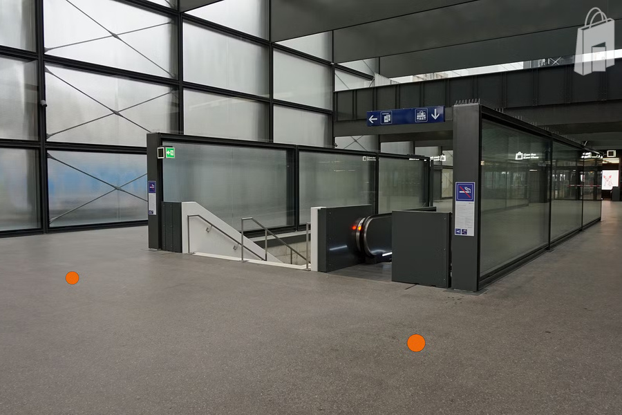 Verteilpunkte im Bahnhof Genève Eaux-Vives