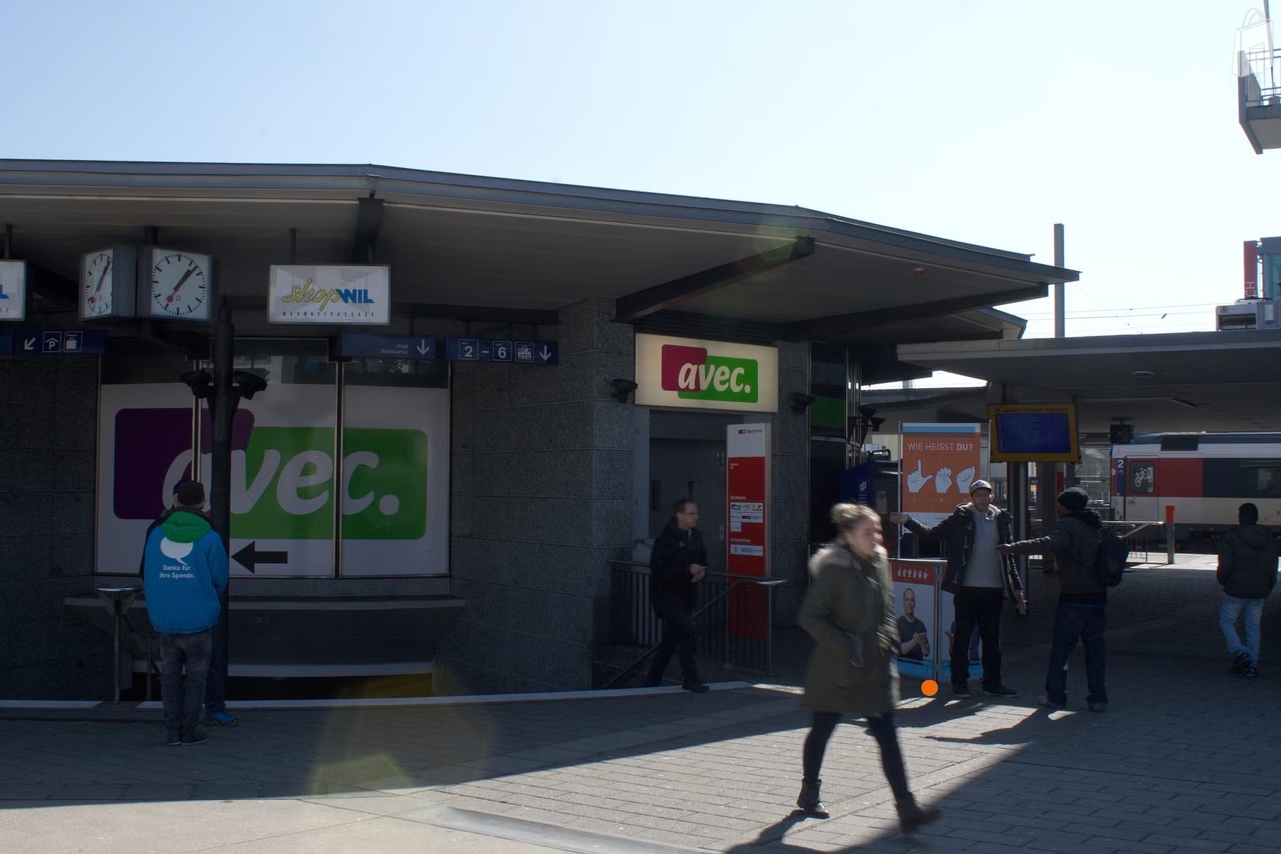 Verteilpunkte im Bahnhof Wil SG