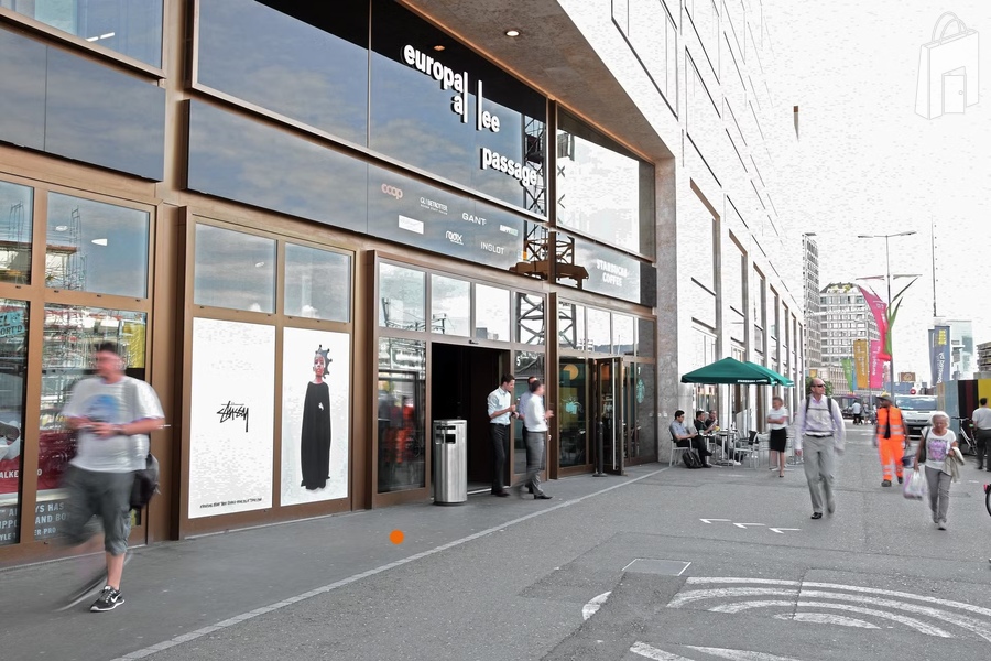 Verteilpunkte im Bahnhof Zürich Europaallee