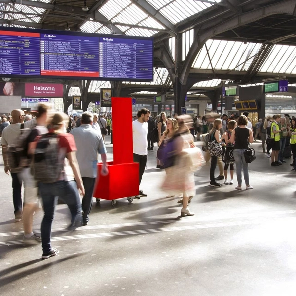 Verteilpunkte im Bahnhof Herrliberg-Feldmeilen