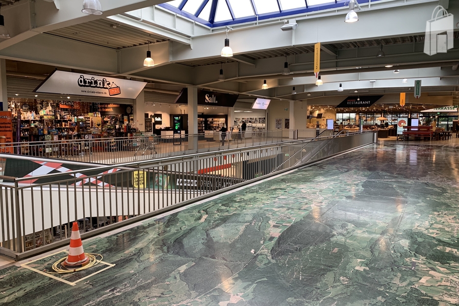 Promoflächen im Obergeschoss